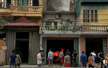 Cháy ga ra ở Thái Bình, 1 xe ô tô bị thiêu rụi