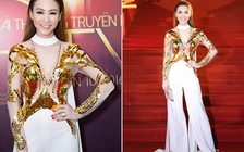 Ngân Khánh bất ngờ tái xuất trên thảm đỏ HTV Awards