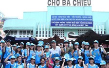 MC Phan Anh xuống chợ vận động người dân cùng dùng thực phẩm sạch