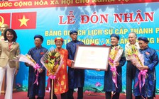 Đình Tân Thông nhận bằng xếp hạng di tích lịch sử