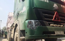 Tài xế lái xe quá tải đem giấu sau khi bị lập biên bản, đình chỉ lưu thông