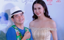 Xuân Bắc cười tít mắt bên cạnh Hoa hậu Thùy Trang