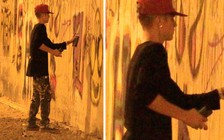 Sơn graffiti lên tường khách sạn, Justin Bieber bị phạt 6.000 USD