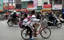 Bảo vệ an toàn cho trẻ khi đi xe đạp