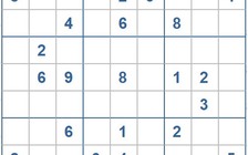 Mời các bạn thử sức với ô số Sudoku 3922 mức độ Khó