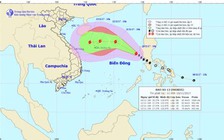 Bão số 13 tiếp tục mạnh thêm