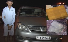 Bắt nghi phạm vận chuyển ma túy trên xe ô tô