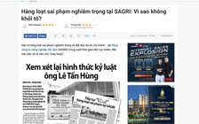 Chỉ có Ủy ban Kiểm tra T.Ư vào cuộc mới 'ra ngô ra khoai'