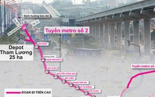 Ì ạch tuyến metro số 2