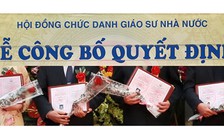 Không có ứng viên ngành an ninh, quân đội được xét GS, PGS năm nay