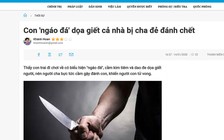 Bất an với kẻ 'ngáo đá'