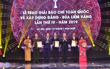 Trao giải báo chí Búa liềm vàng năm 2019 cho 57 tác phẩm