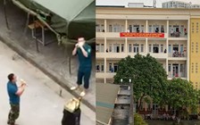 'Phát cuồng' vì bộ đội đeo khẩu trang hát phục vụ người cách ly