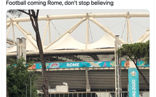 Bóng đá trở lại Rome trong thời bình thường mới