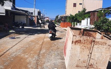 Từ đơn thư bạn đọc: Gần 4 năm làm không xong đoạn đường 300 m