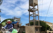 Dân xã đảo khát bên công trình nước sạch tiền tỉ