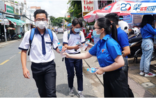 Tiếp sức mùa thi: Căng sức hỗ trợ thí sinh thi THPT khi dịch bùng phát mạnh