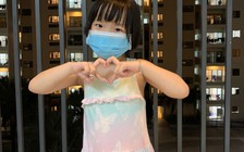 Bé gái 5 tuổi hát Việt Nam I love cổ vũ y bác sĩ tại Bệnh viện dã chiến