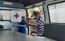 Đội xe thiện nguyện mỗi năm chuyển 150 bệnh nhân miễn phí
