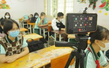 Học sinh trở lại trường: Vừa học kiến thức vừa vận động ngoài trời