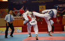 Việt Nam thắng lớn tại giải taekwondo quốc tế trên sân nhà