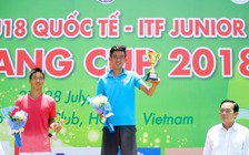 Nguyễn Văn Phương đăng quang ngoạn mục giải quần vợt U.18 quốc tế