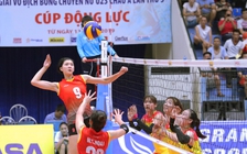 Các cô gái Việt Nam thắng trận mở màn giải bóng chuyền nữ quốc tế VTV