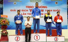 Chàng võ sĩ khổng lồ Trần Ngọc Tú đã có HCV Vovinam