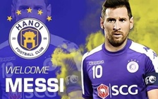 Tiền đạo tuyển Việt Nam mời gọi Messi gia nhập V-League