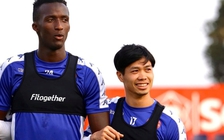 Về TP.HCM ăn Tết, Công Phượng tranh thủ đi cà phê với 'cây hài' Diakite