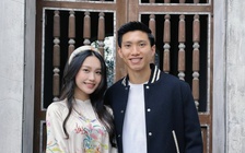 Bạn gái Đoàn Văn Hậu, Doãn Hải My với trang phục giản dị trong ngày tết