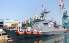Hàn Quốc hạ thủy chiến hạm mang tên lửa đóng cho Philippines