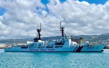 Tàu Cảnh sát biển Việt Nam đến Hawaii trên chặng đường từ Mỹ về nước