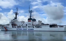Tàu Cảnh sát biển Việt Nam 8021 rời Guam thẳng tiến về nước