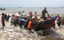 Ninh Thuận: Bão số 12, cấm tàu thuyền ra khơi đánh bắt và hoạt động trên biển