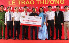 Một khách hàng Nghệ An trúng Vietlott Jackpot hơn 80 tỉ đồng