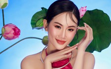 Hoàng Mỹ An khoe sắc đón tết tại Mỹ