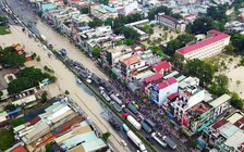 Xây đường thoát nước 30 tỉ đồng để giảm ngập trên quốc lộ 51