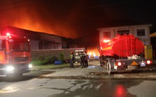 Cháy lớn tại KCN Biên Hòa 2, Đồng Nai
