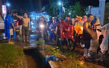 Đồng Nai: Mưa lớn một người dân rớt xuống cống thoát nước bị cuốn mất tích