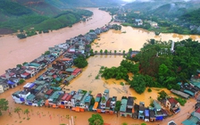 Biển nước bao vây huyện vùng cao Quảng Ninh