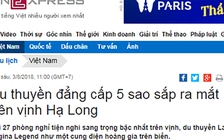 Thương hiệu du lịch vịnh Hạ Long đang bị làm giả
