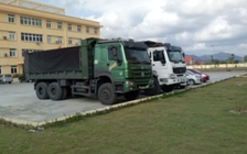 9 người mang 2 xe tải vào trộm than giữa khai trường