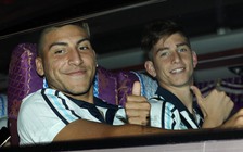 Các ngôi sao U.20 Argentina hút hồn người hâm mộ Hà Nội bằng vẻ lịch lãm