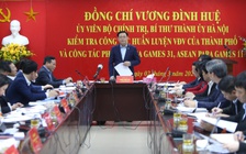 Ông Vương Đình Huệ yêu cầu Hà Nội không chủ quan khi chuẩn bị SEA Games 31