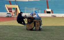 Sân Thiên Trường chạy đua với thời gian, sẵn sàng đón khách quý HLV Kiatisak và HAGL