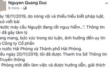 Phải xin lỗi vì tung tin 'nước máy rất nguy hiểm' lên facebook