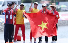 Các tay chèo Việt Nam tiếp tục gây ấn tượng ở môn đua thuyền