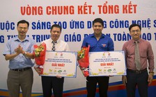 'Đo nồng độ cồn trong máu' đoạt giải nhất cuộc thi ứng dụng công nghệ số