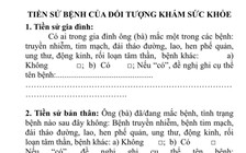 Muốn lái tàu hỏa, gác đường tàu... phải thông báo tiền sử sức khoẻ gia đình